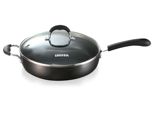 Sauté Pan: Designed for Braising and Liquid-Based Cooking